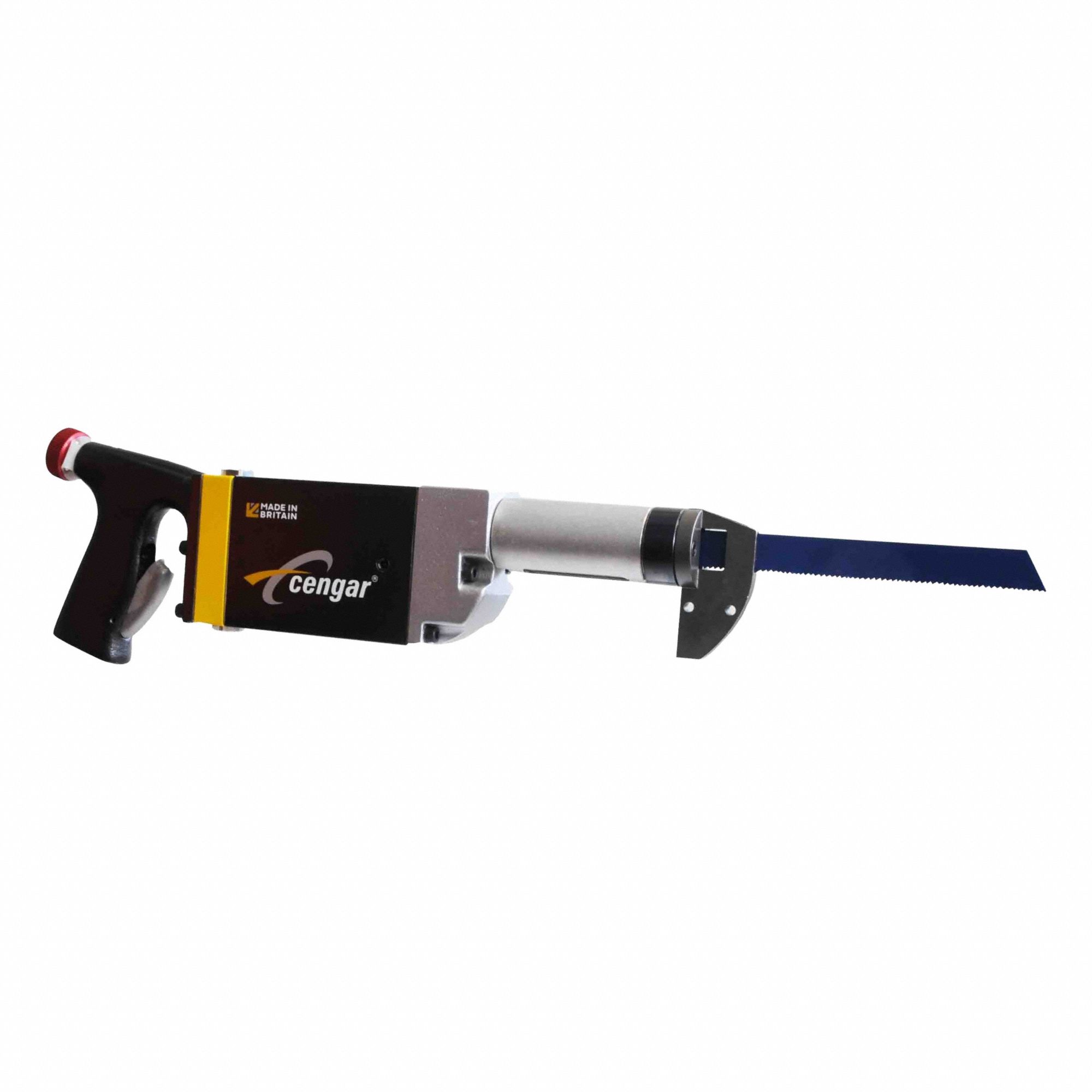 Reciprocating Saw: Pistol-Grip, 1, 200 stroke/min, 1/4 in NPT, 1 3/4 in Stroke Lg