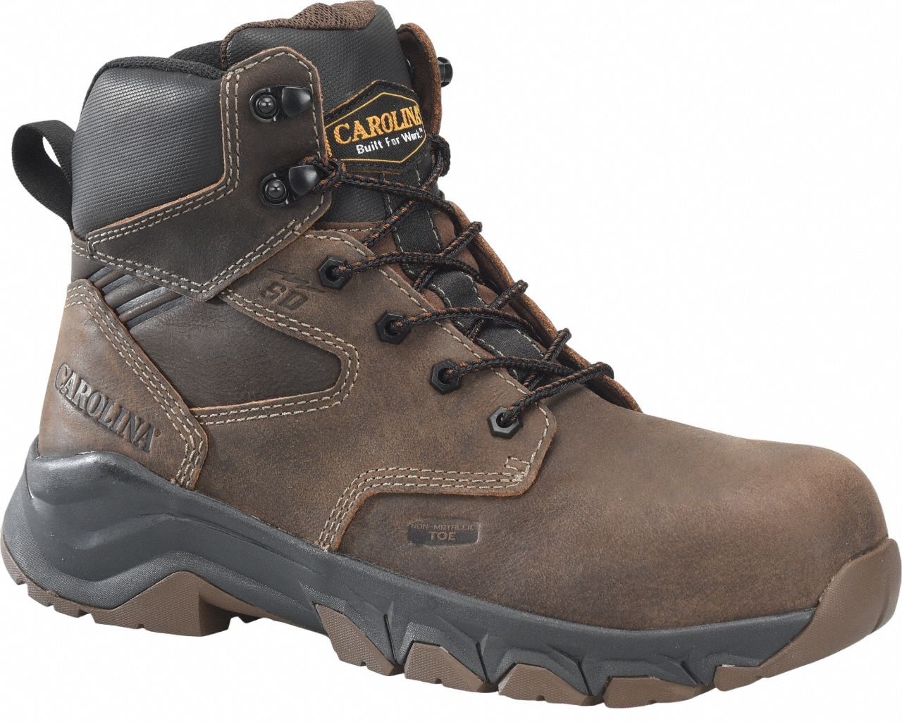 CAROLINA SHOE, D, 8 1/2, 6-Inch Work Boot - 808M09|CA5556 - Grainger