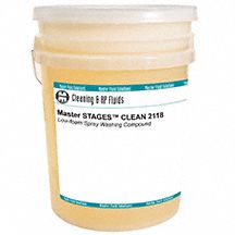 Low-foam Spray Washing Compound: Clean 2118, 5 gal, Pail