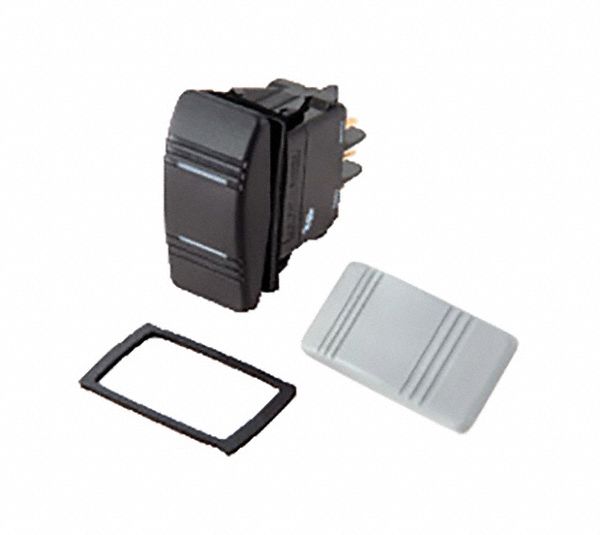 SWITCH ROCKER ON-OFF-ON SPDT LED
