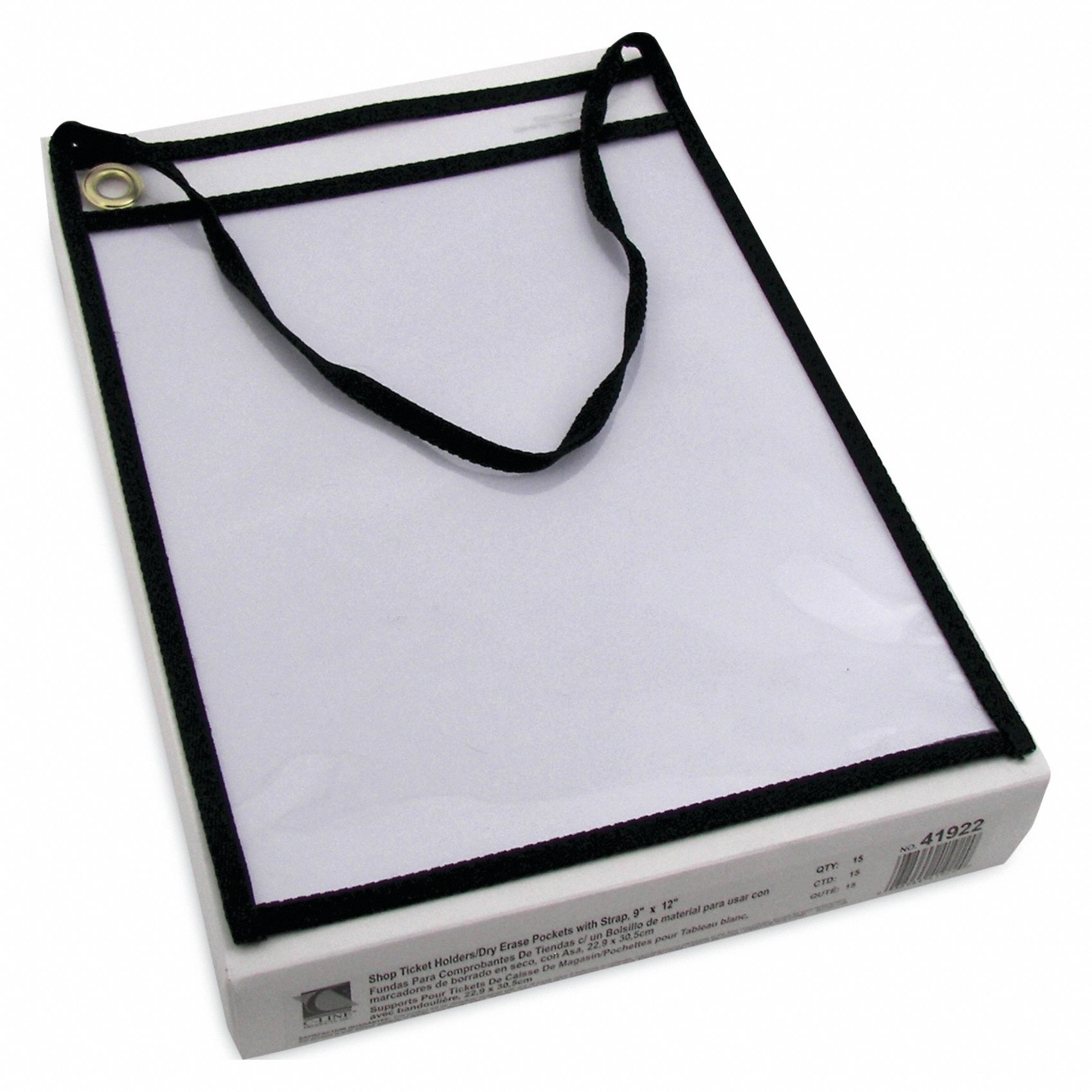 Holder, Shop Ticket, Hang, Clear, PK15