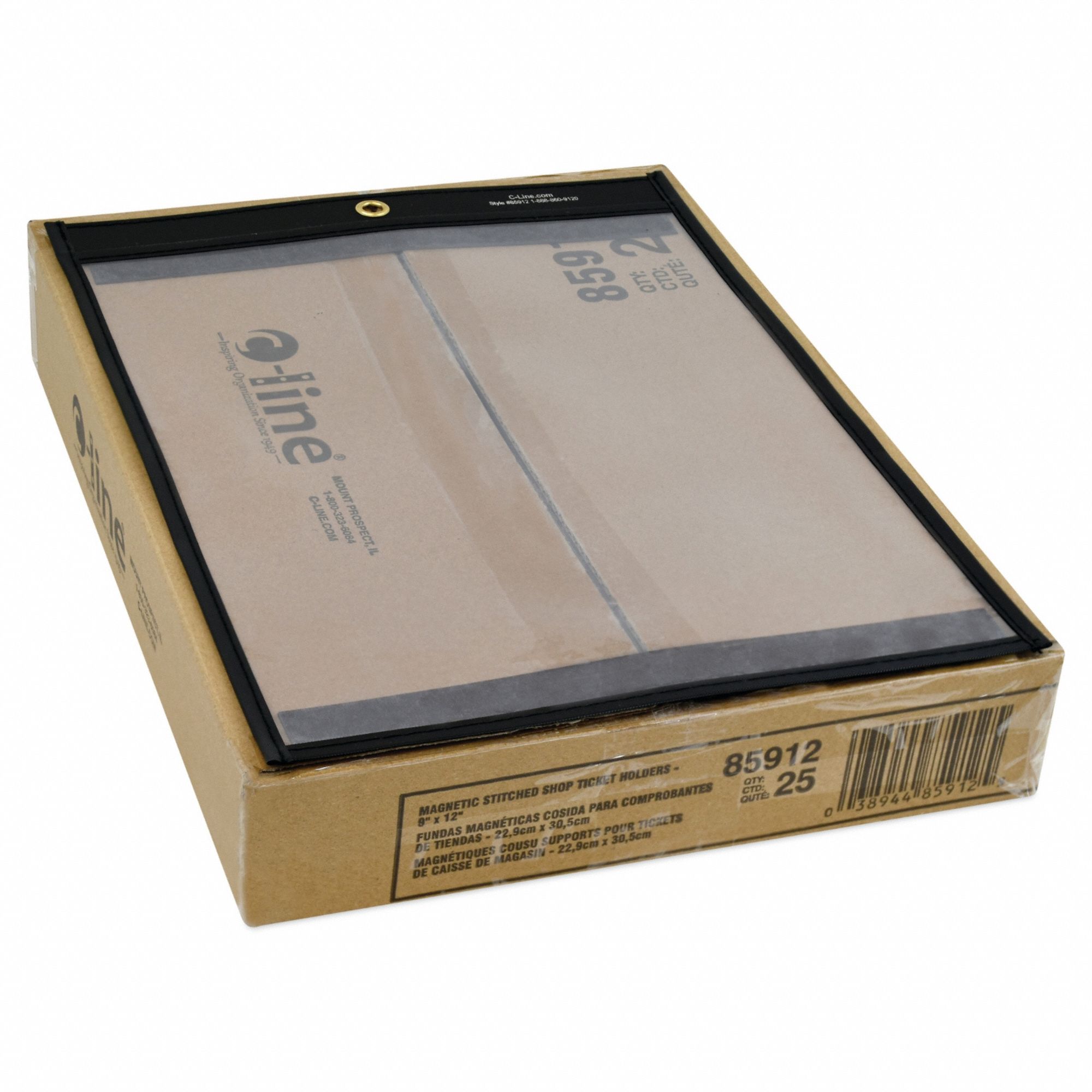 Shop Ticket Hold, Magnetic, Stitched, PK25