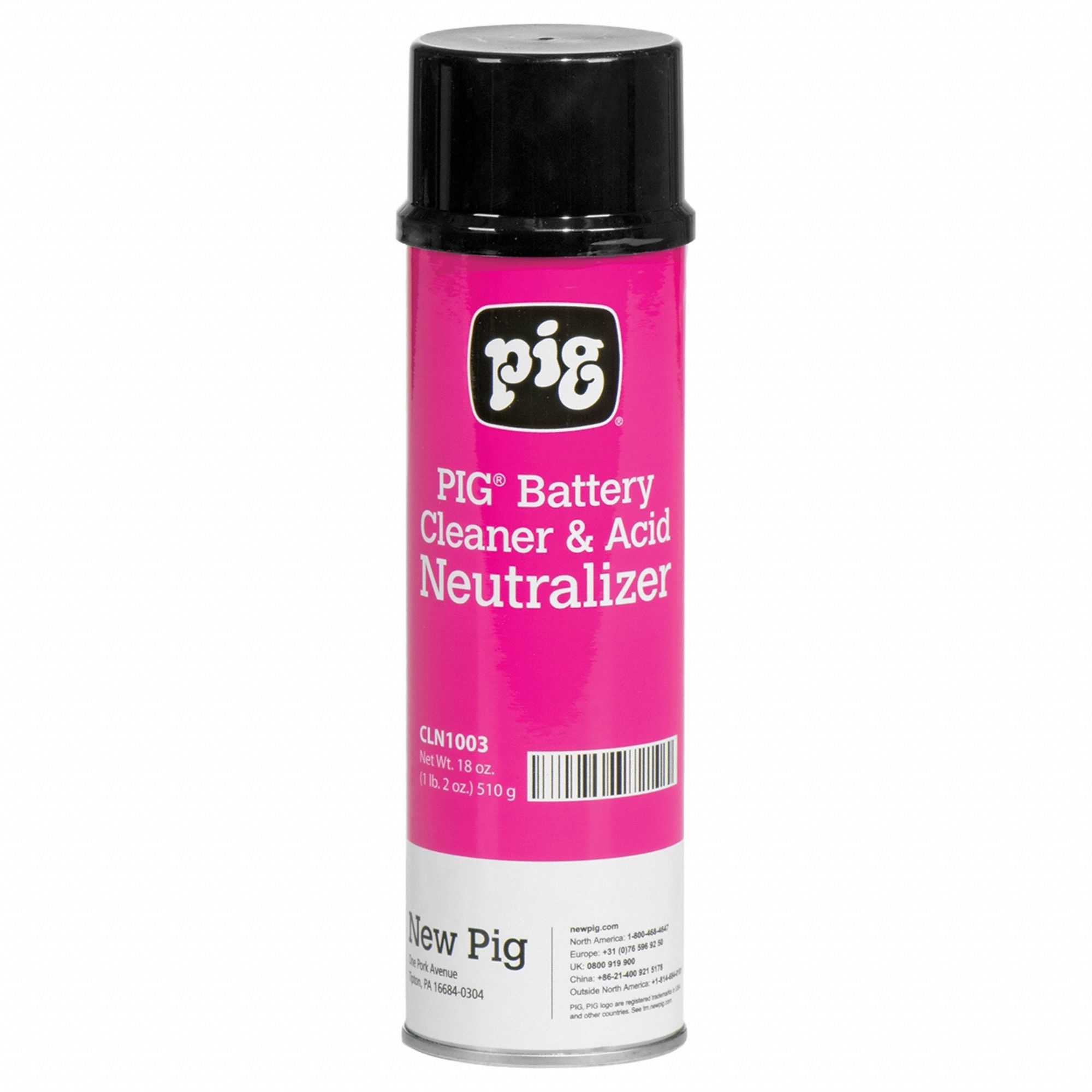 Batteryacid neutralizer spray, PK 12 Grainger
