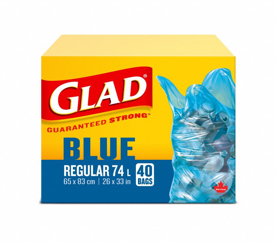 BLUE REGULAR 74L ET, 8/40CT