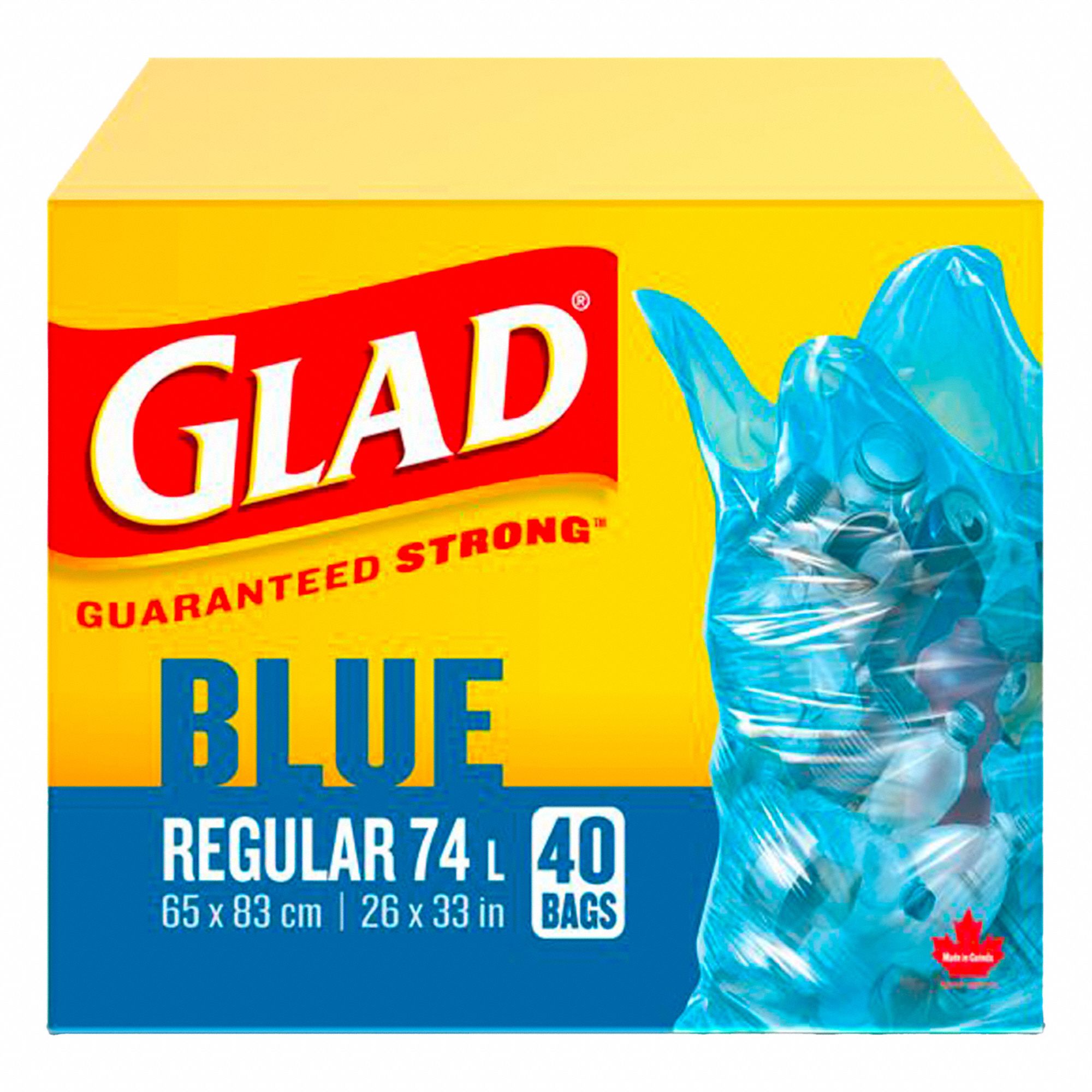 BLUE REGULAR 74L ET, 8/40CT