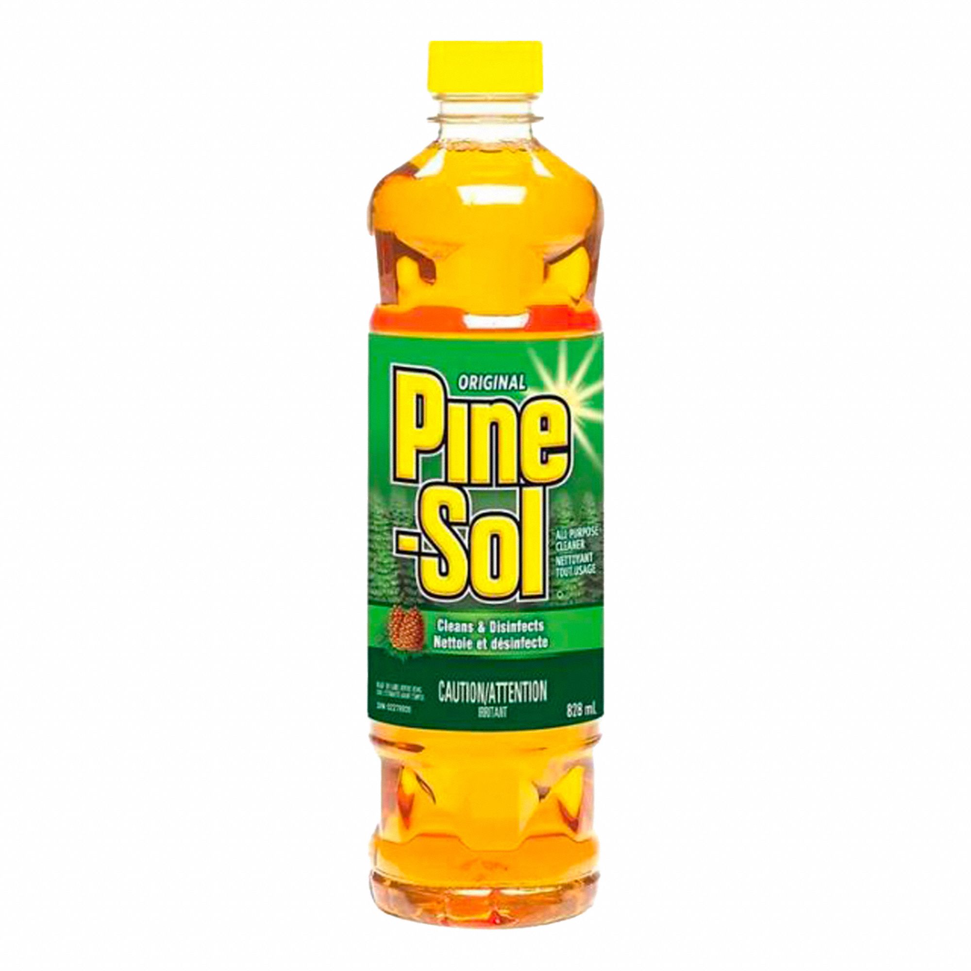 ALL-PURPOSE CLEANER, PINE FRAGRANCE, FOR ROOM TEMP, 828ML, AMBER, CASE 12