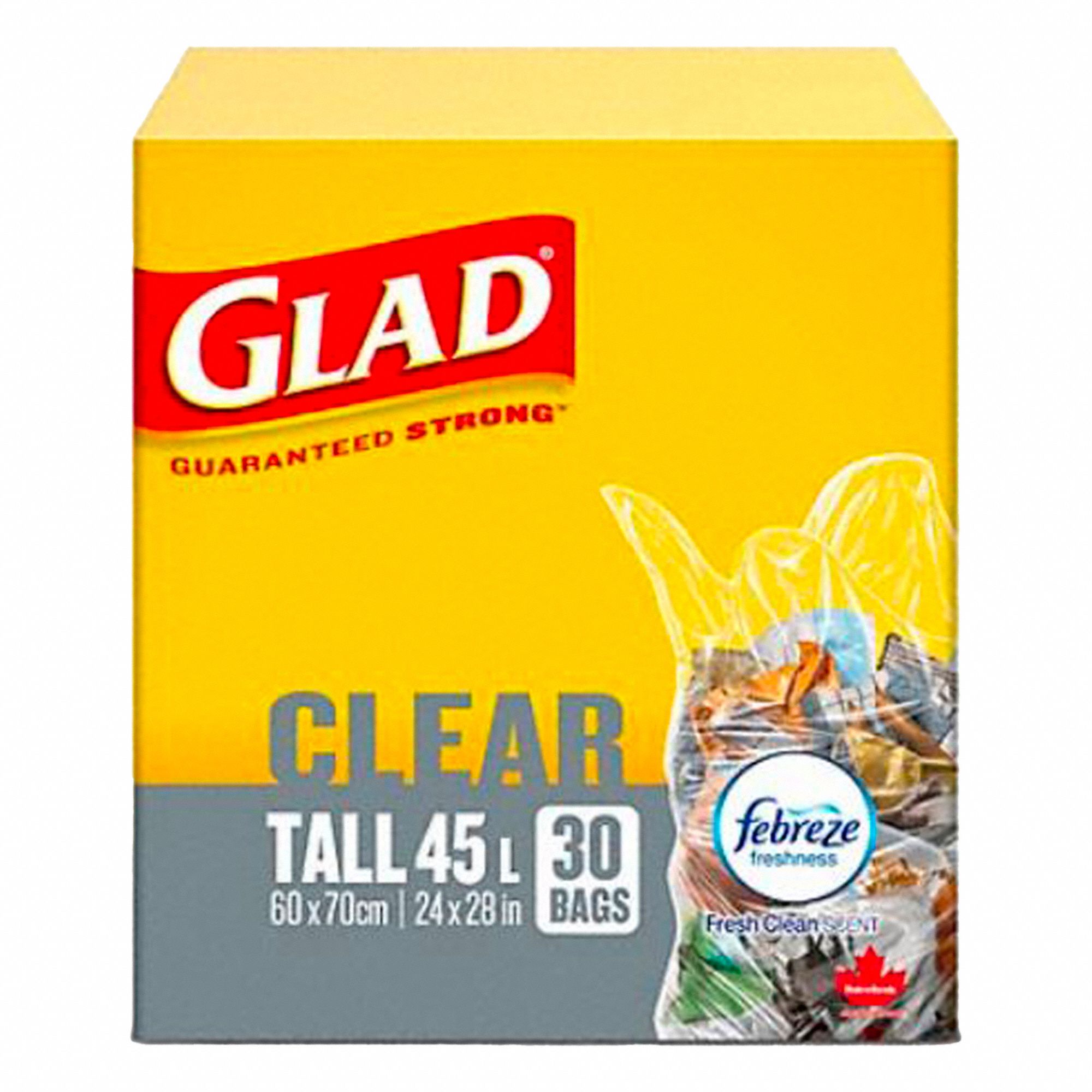 CLEAR TALL 45L ET FZ, 6/30CT