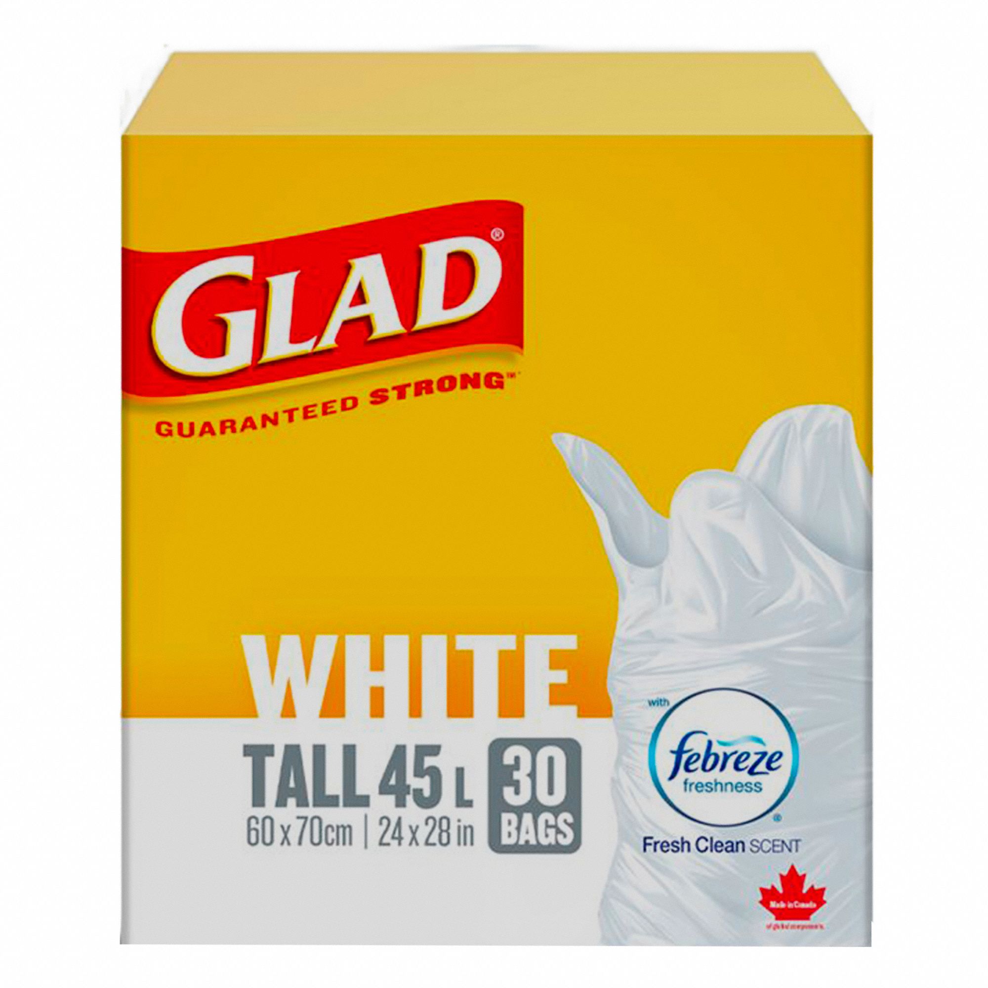 WHITE TALL 45L ET FZ, 6/30CT