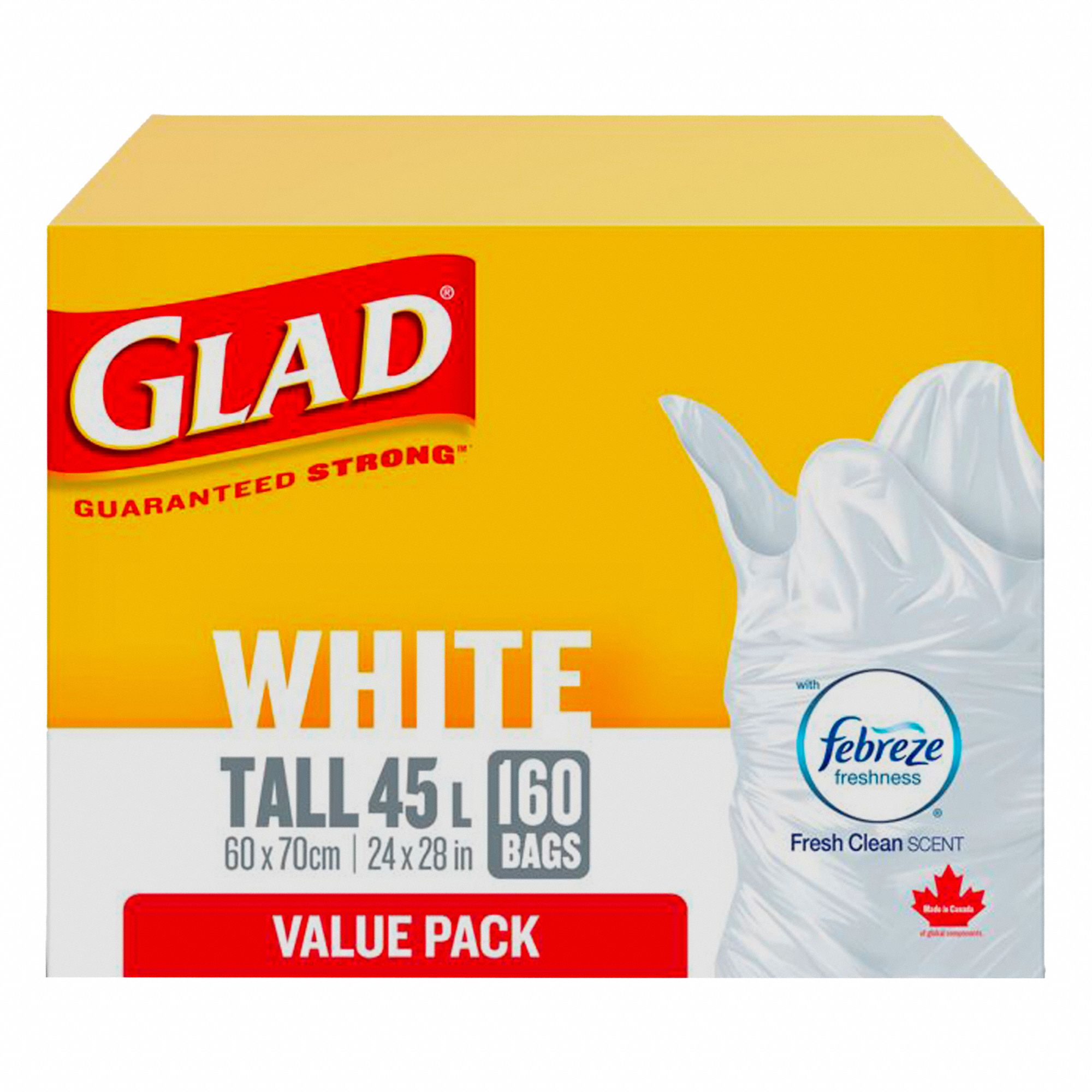 WHITE TALL 45L ET FZ, 1/160CT