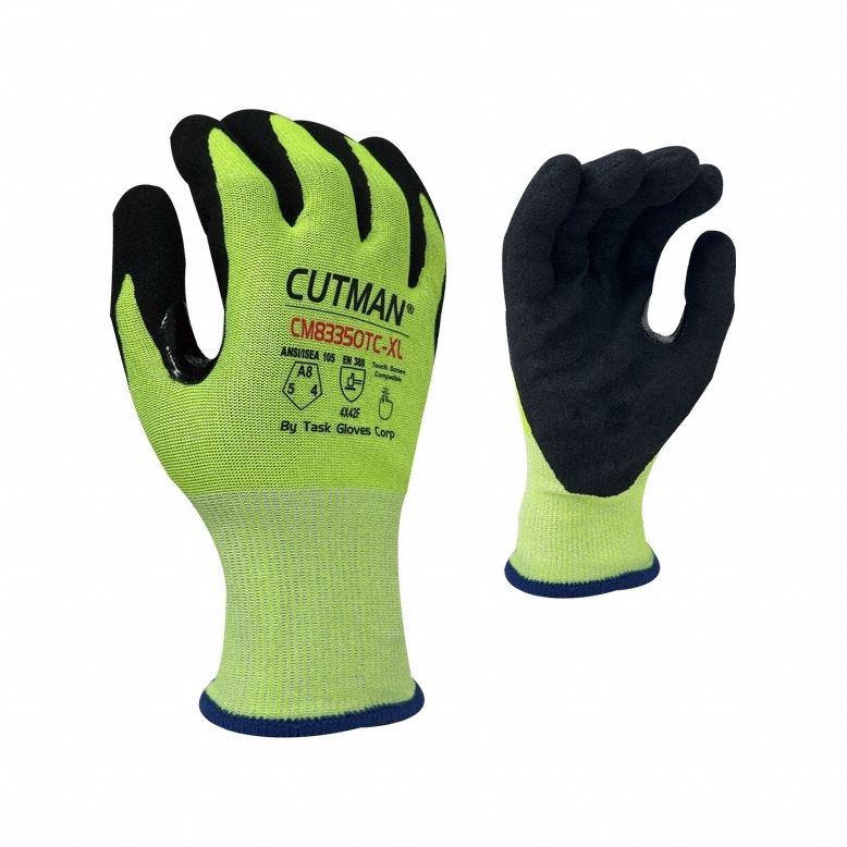 GLOVE,BLK,NITRILE,XL,18AWG-HDPE,PRICE/DZ - Grainger