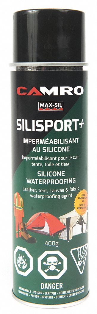 SILICONE SPRAY FOR LEATHER/CANVAS/FABRIC, GREEN, 400 G