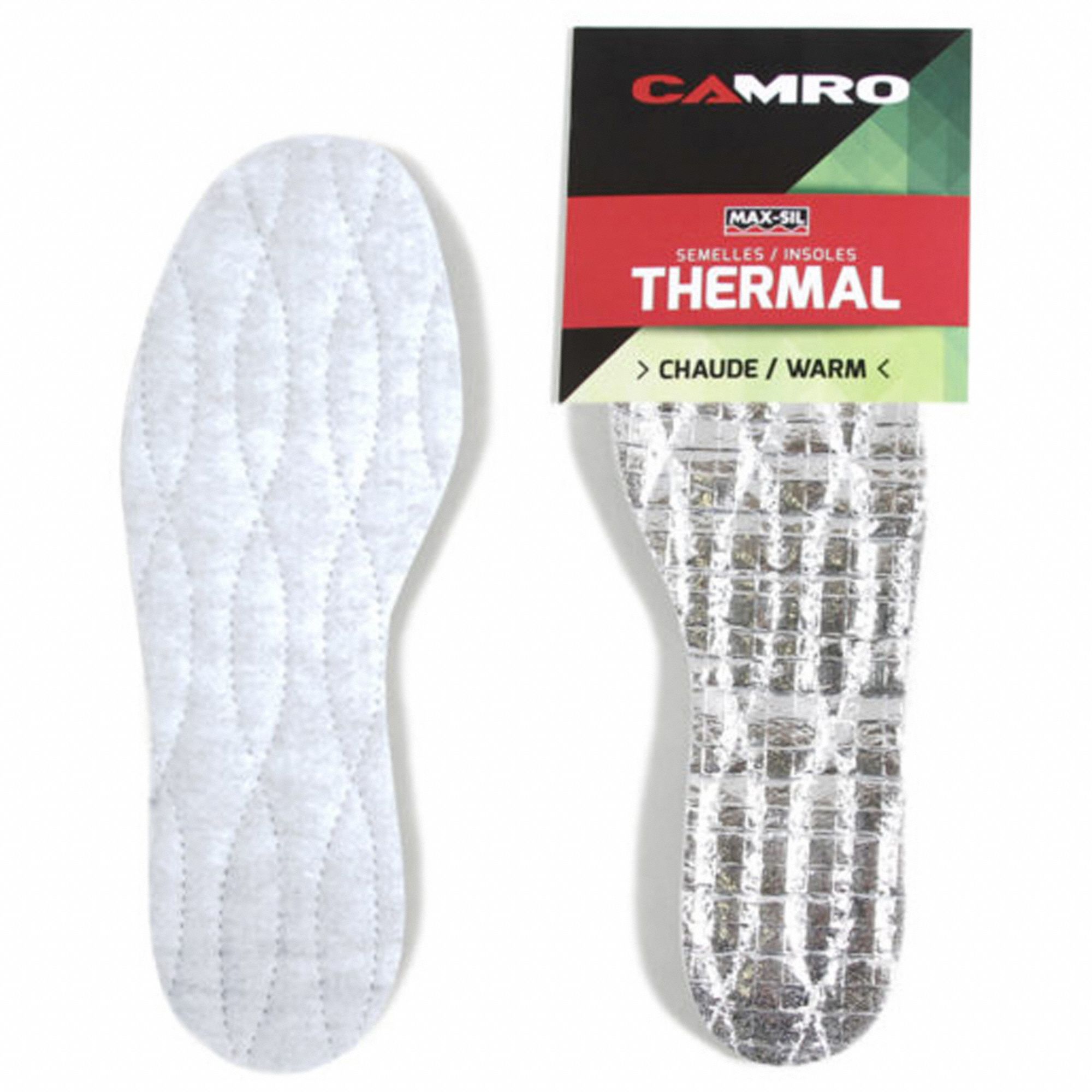 INSOLES, UNISEX, CUSHIONING, GREY, SIZE 11, FELT