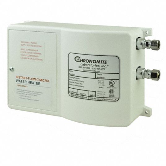 CHRONOMITE INSTANT-FLOW MICRO, Indoor, 9,600 W, Electric Tankless Water ...