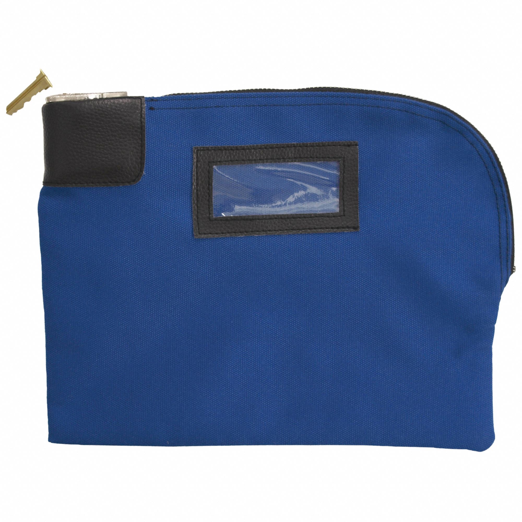 Deposit Bag: Canvas, Blue