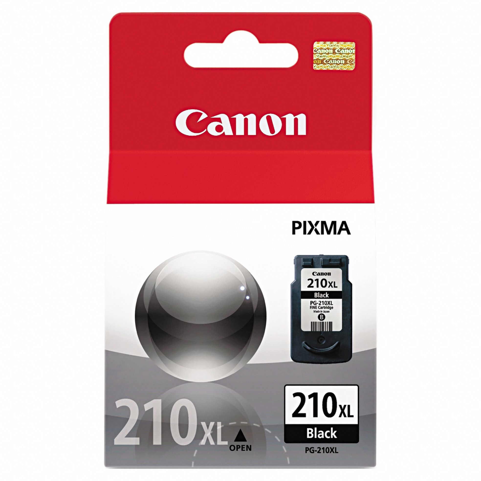 Ink Cartridge: PG-210XL, Black, Black