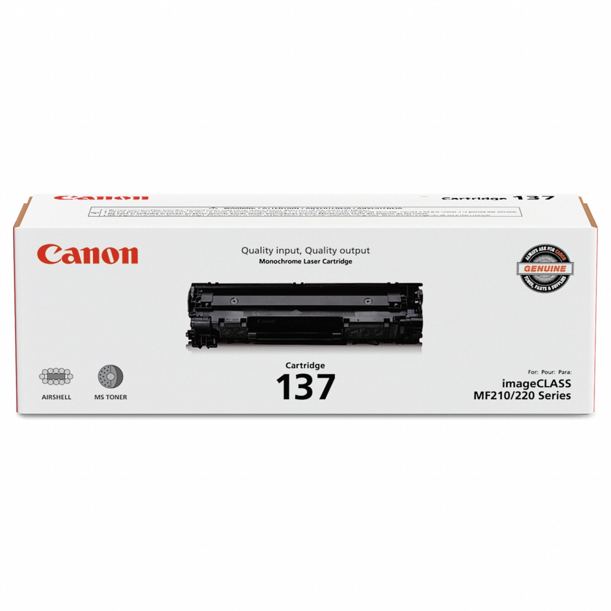 Toner Cartridge, 137,