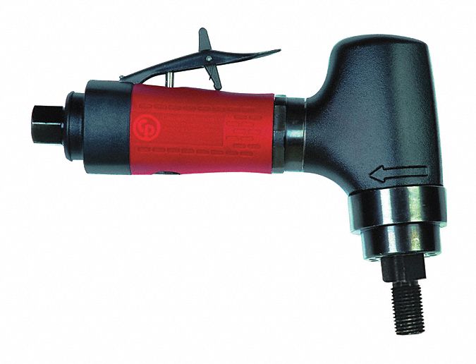 AIR ANGLE SANDER, 15000 RPM, 90 PSI, 0.7 HP, PAD SIZE 3 IN, ALUMINUM/RUBBER