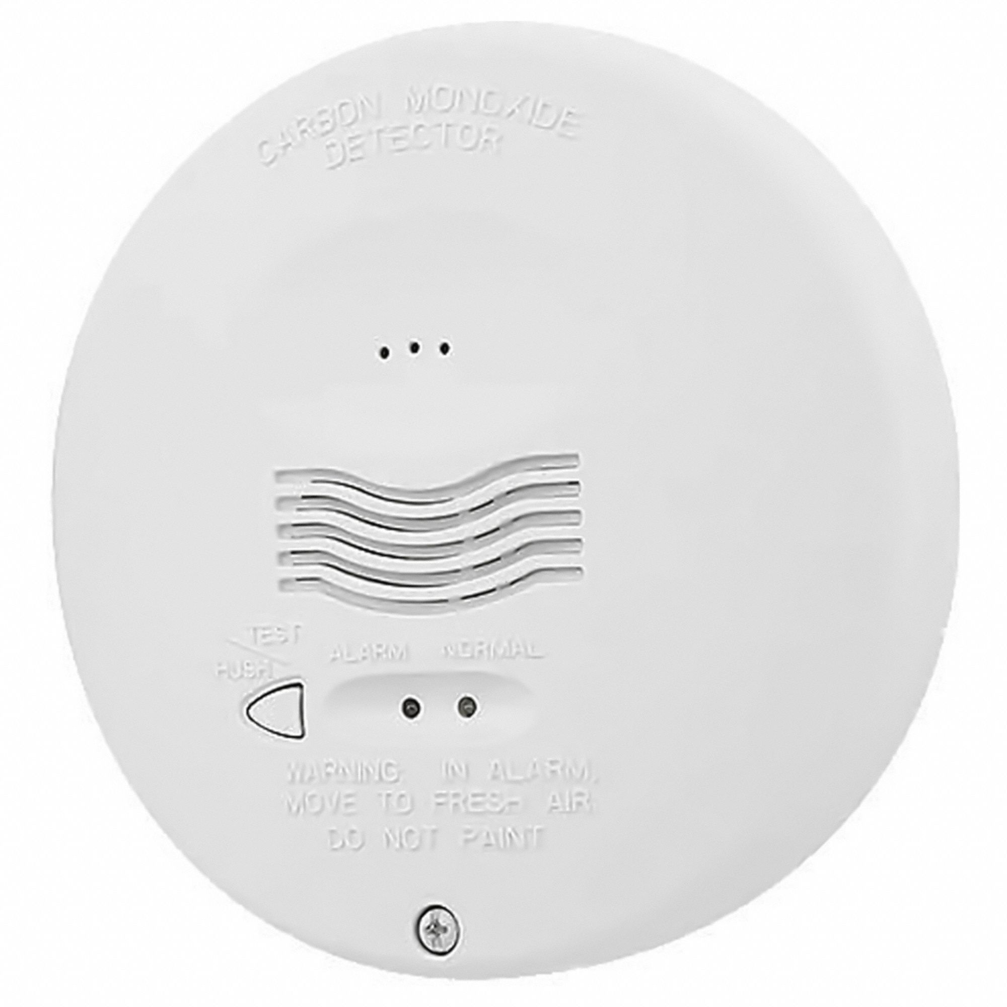 SYSTEM SENSOR, Hardwired, CO Detector, Carbon Monoxide Alarm 20JZ04