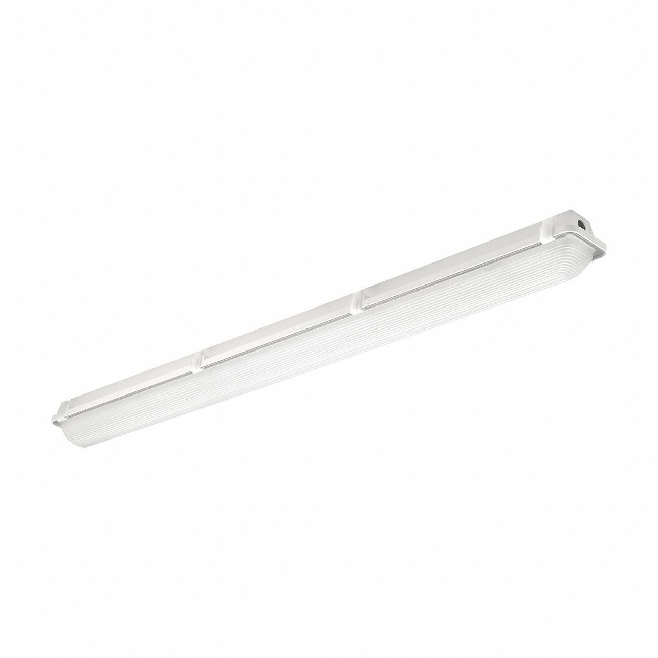 LED Wet Location Fixture: 4 ft Lg, 4, 195 lm, 4000K, 33.8 W, 120/277V AC, IP65/IP66/IP67 IP Rated