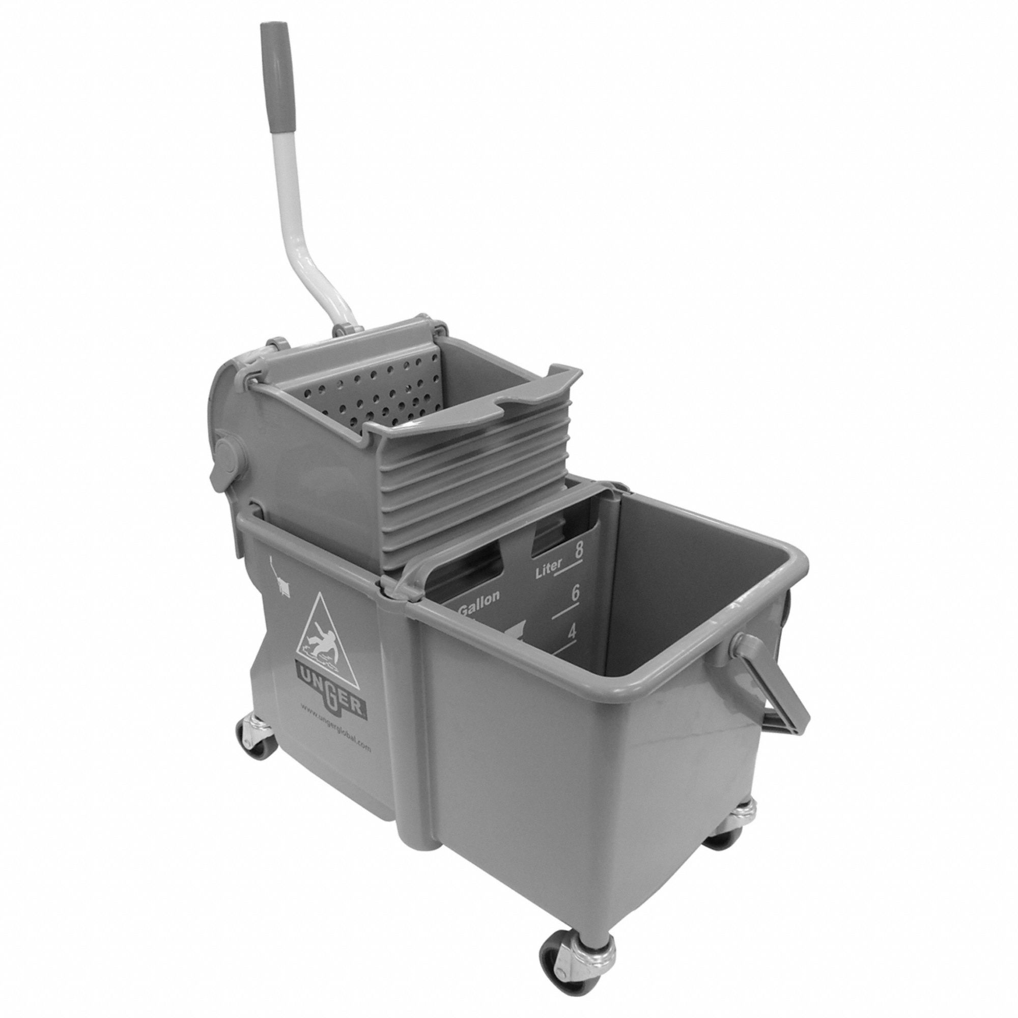 Mop Bucket with Wringer – JGS Distributing