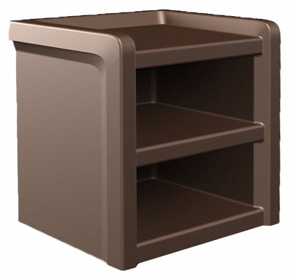 NIGHTSTAND,BROWN,22X21X18