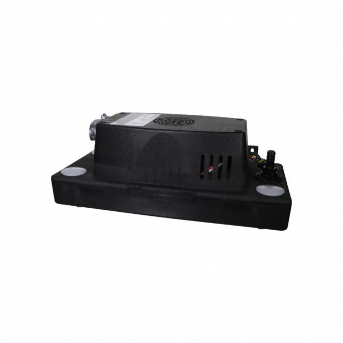 Plenum Rated Low Profile Condensate Pump: 230V AC, 5/16 gal Tank, 1/16 hp, 2.2 gpm, Visual