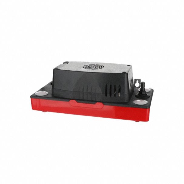 Low Profile Condensate Pump: 230V AC, 5/16 gal Tank, 1/16 hp, 2.2 gpm, 22 ft Max. Head