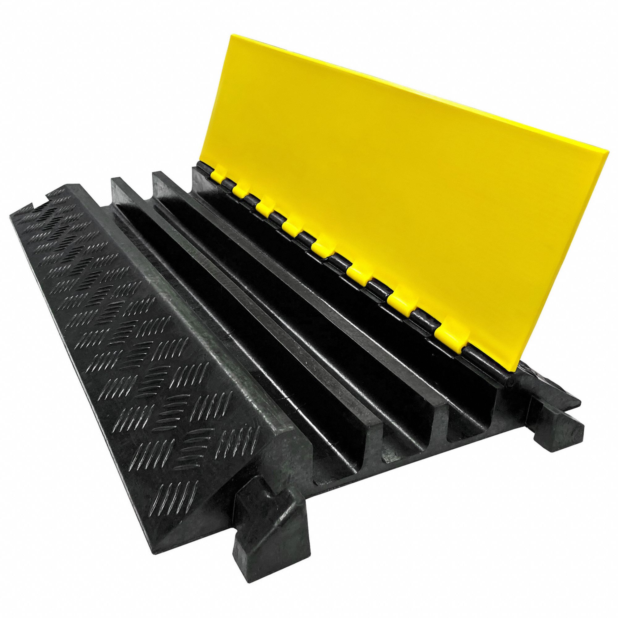 Floor Outdoor Cable Protector for Wire Covers Protection with 3 Channels -  China Cable Protector, Cable Protector Ramp