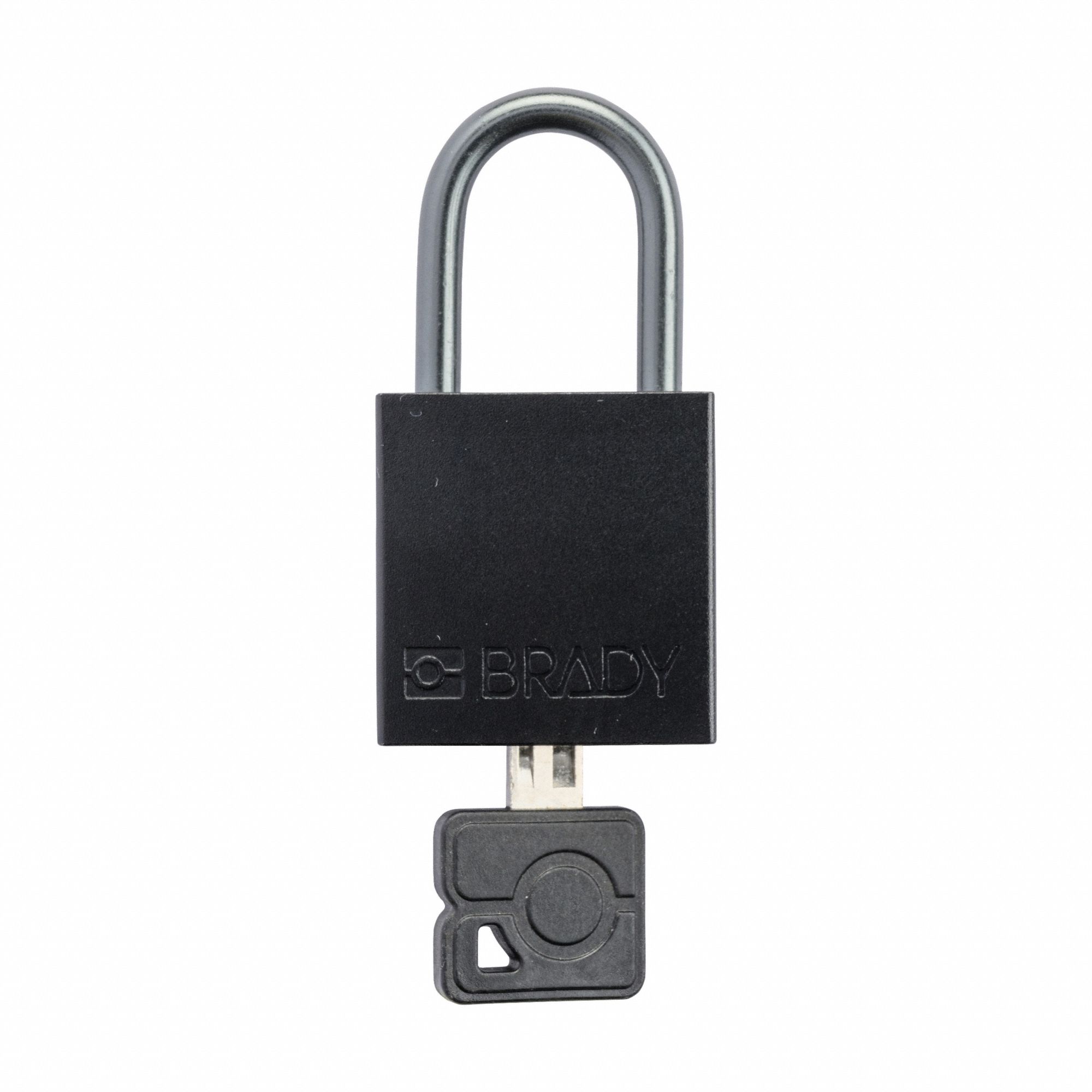 K7466 Lockout Padlock KD Black 1-7/16 H