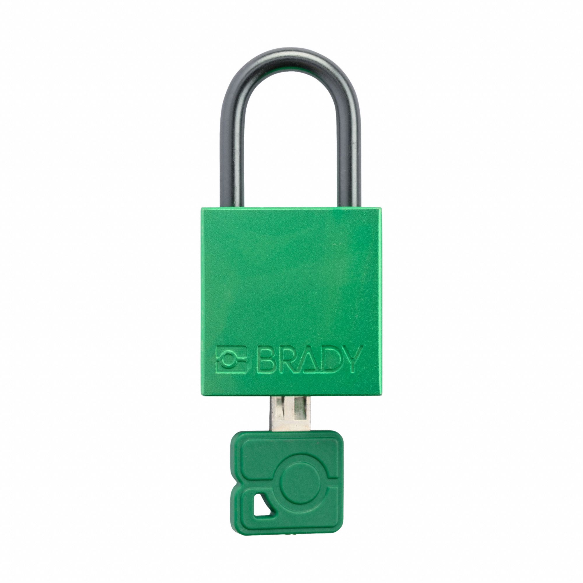 K7466 Lockout Padlock KD Green 1-7/16 H