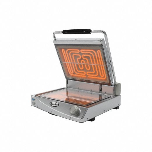 Sandwich Press Panini 120V 1 800 W