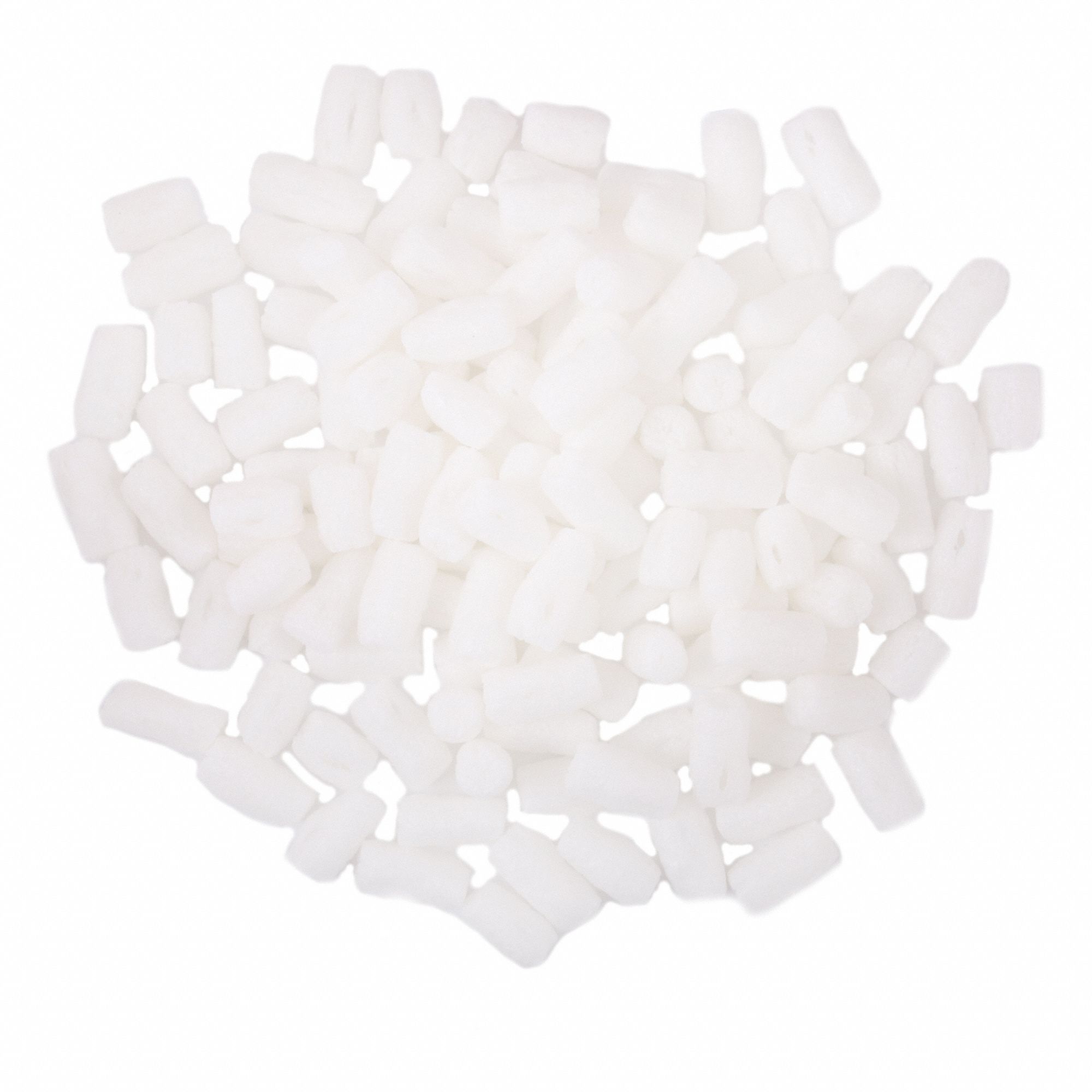 PACKING PEANUTS,WHITE,BIODEGRADABLE