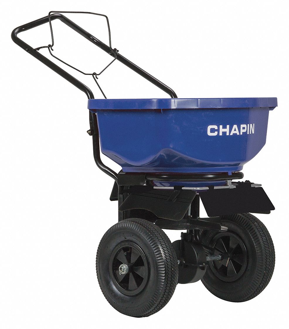 CHAPIN BROADCAST SPREADER, ADJUSTABLE GATE, 80 LBS CAPACITY, 3 X 12 IN,  PLASTIC, METAL, STEEL - Drop and Broadcast Spreaders - CPN8201A