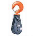 BLOCK SNATCH, FORGED HOOK, USE W/ ROLLER BEARINGS, CAP 8 TON, 6 IN