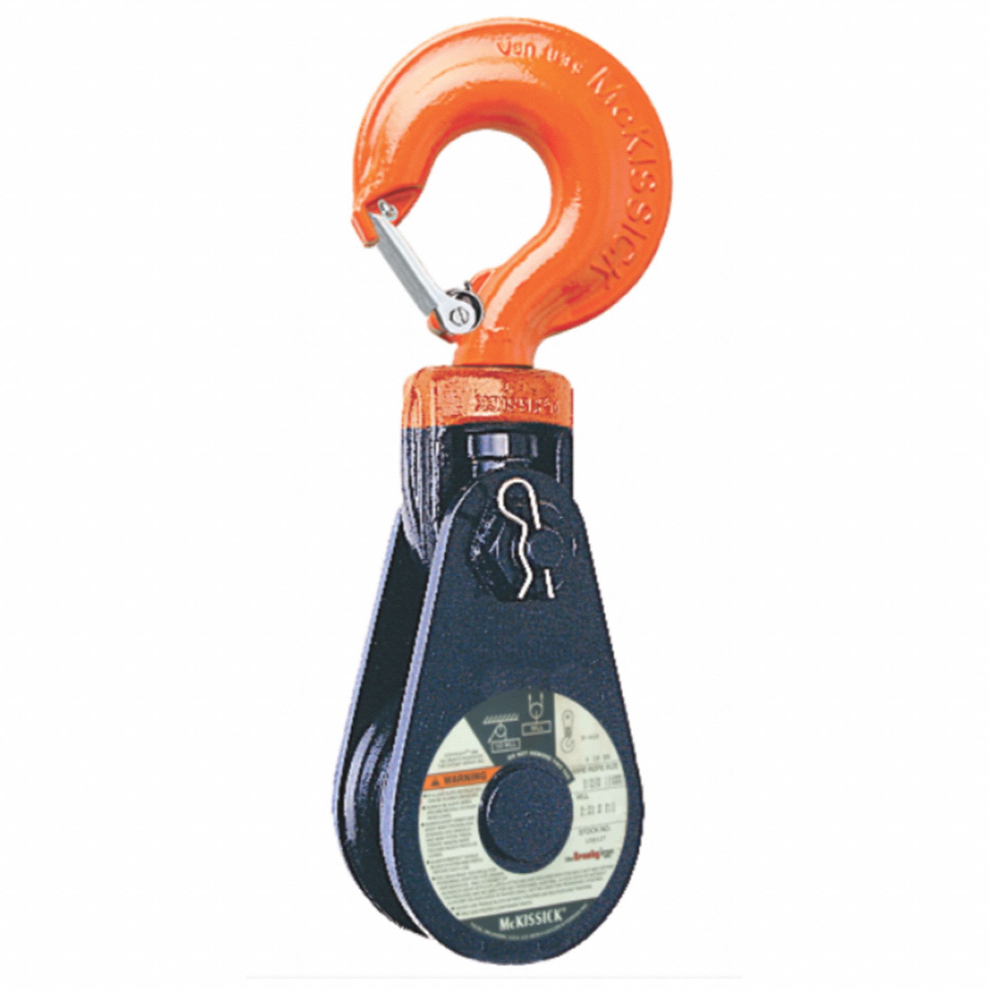 Snatch 繁体字版　Fab 槓！ MCKISSICK BLOCK SNATCH WITH HOOK, BRONZE BUSHING, 20 TONS, 8