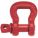 METAL SHACKLE, ALLOY STEEL, 13 TON LOAD LIMIT, SLING SAVER