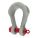 METAL SHACKLE, 55 TON LOAD LIMIT, HOT DIP GALVANIZED FINISH