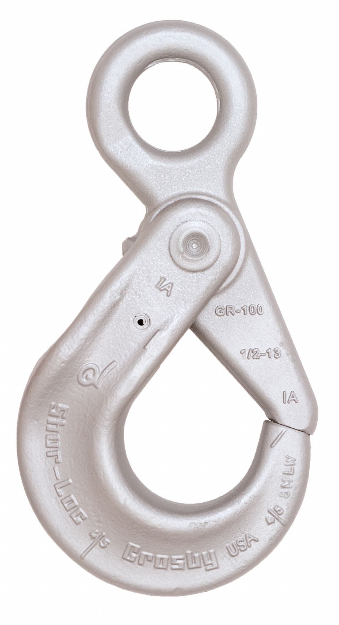 EYE HOOK, 3 1/2 IN W, ALLOY STEEL, 5,700 LB LOAD LIMIT