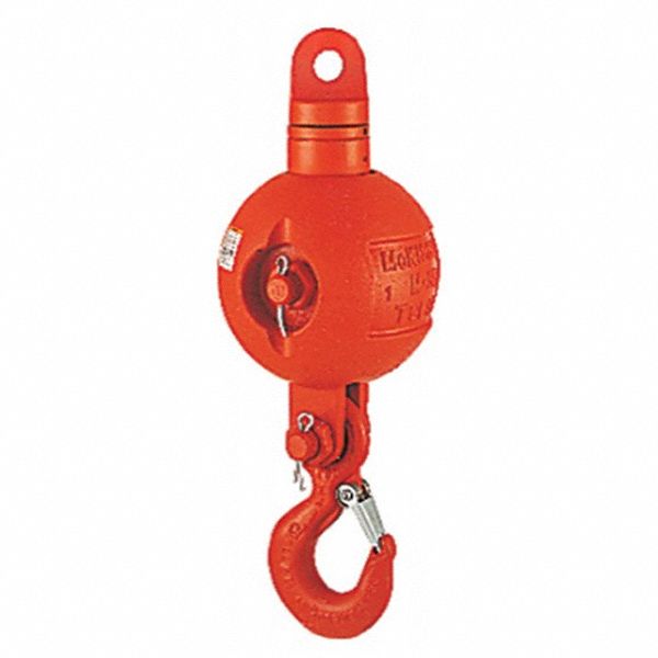 OVERHAUL BALL ASSEMBLY, ALLOY STEEL, 4 TON LOAD LIMIT