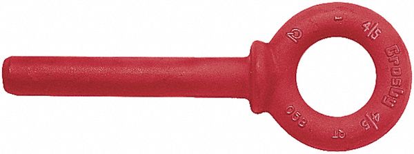 EYE BOLT, STEEL, 227 MM LENGTH, 19.1 MM SHANK DIAMETER, METRIC, 3/4 X 6 IN