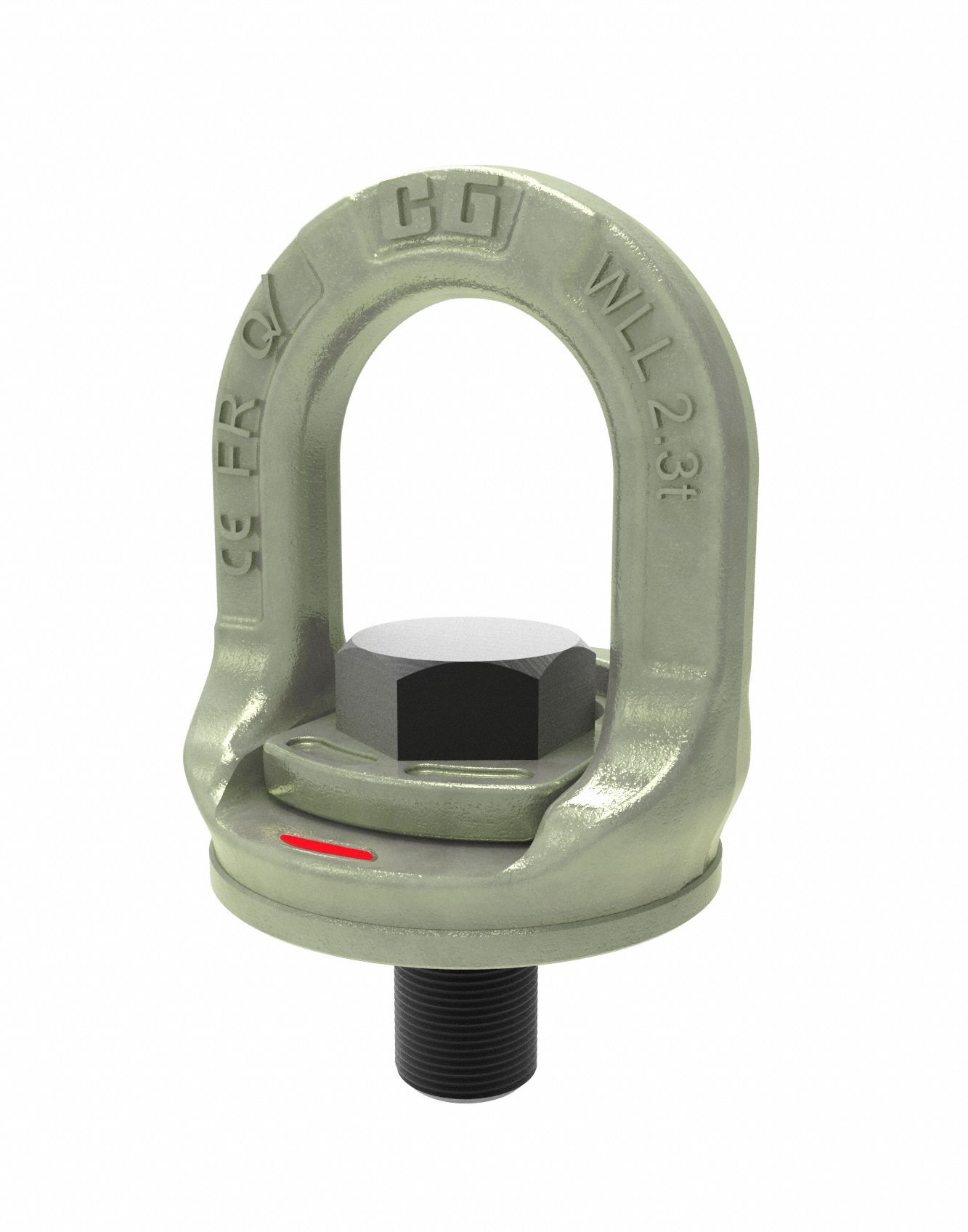 CROSBY HOIST RING, LIFTING HARDWARE, BOLT-ON MOUNT, 90