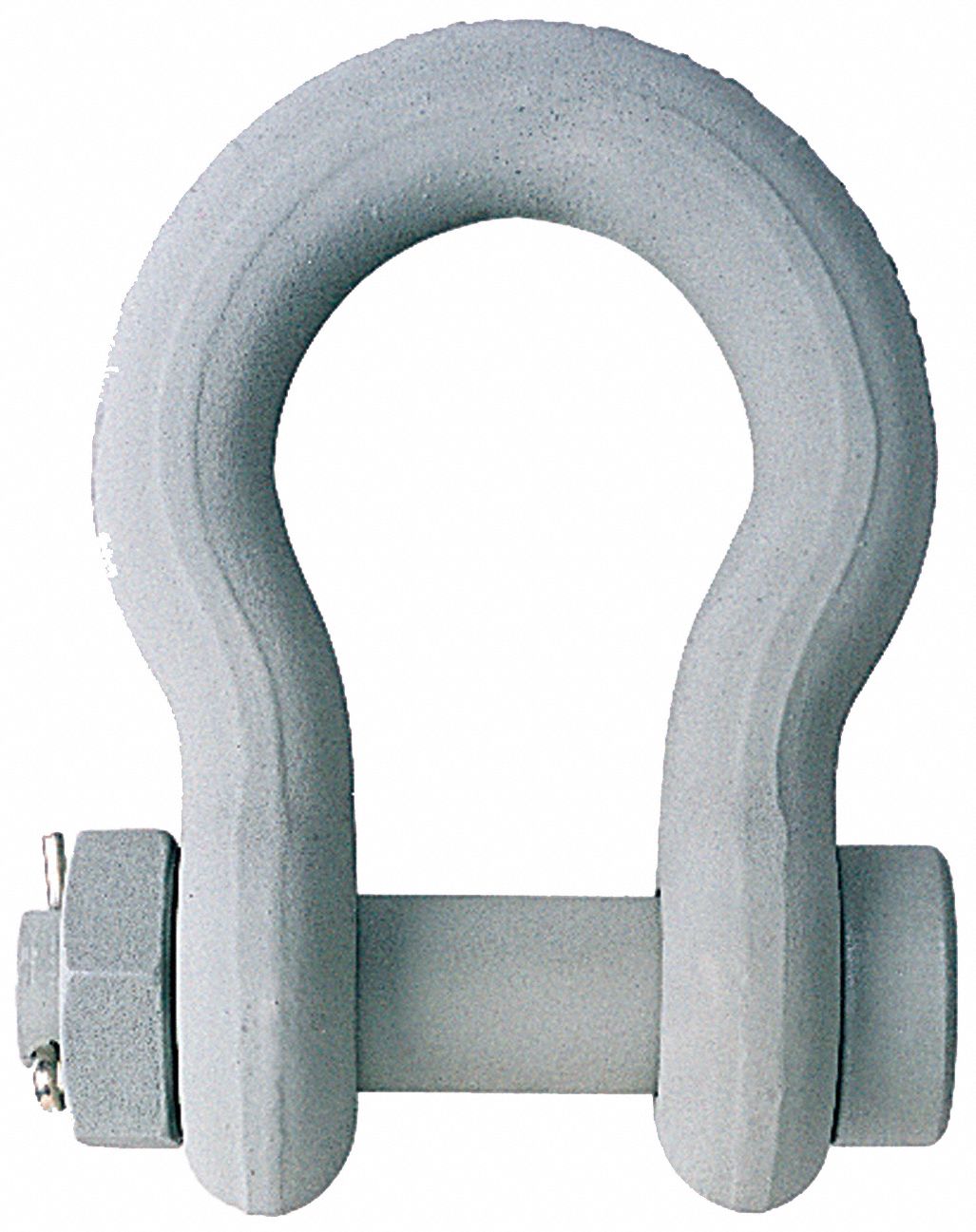 METAL SHACKLE, CARBON STEEL, 10 TON LOAD LIMIT, ZINC PRIMER FINISH