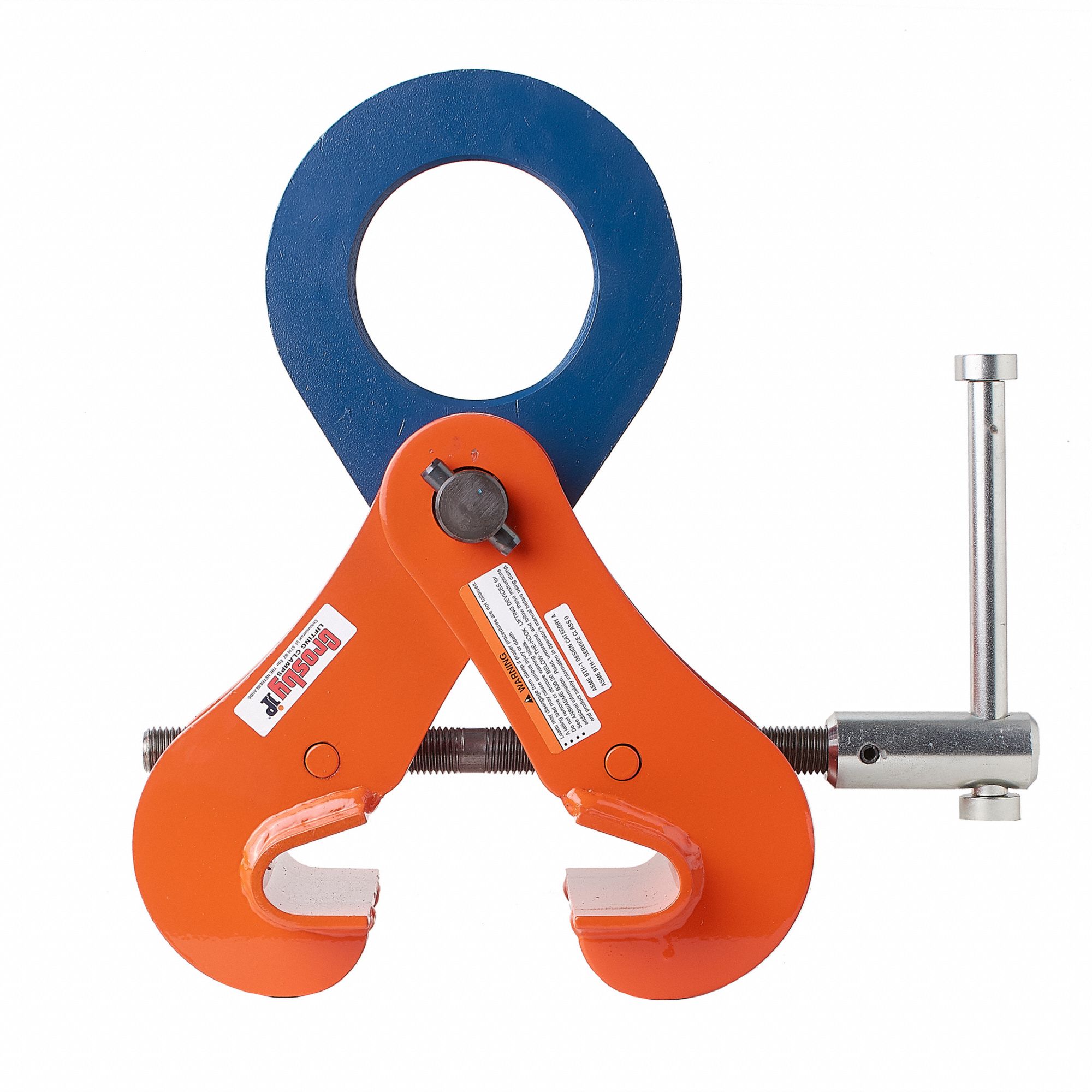 IP PLATE CLAMP,MANUAL,HARDENED STEEL Plate and Beam Lifting Clamps