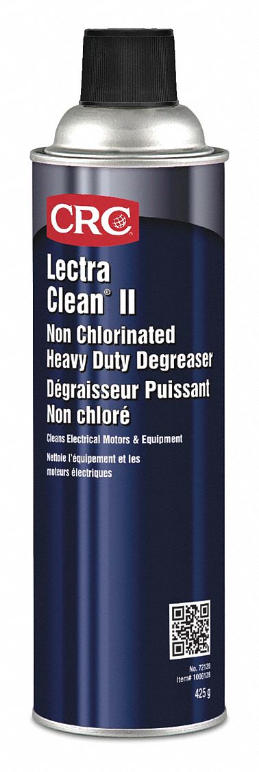 DEGREASER, HEAVY-DUTY, AEROSOL, NON-CHLORINATED, SLOW EVAPORATION, FLASH POINT 85 ° C, CLEAR, 591 ML