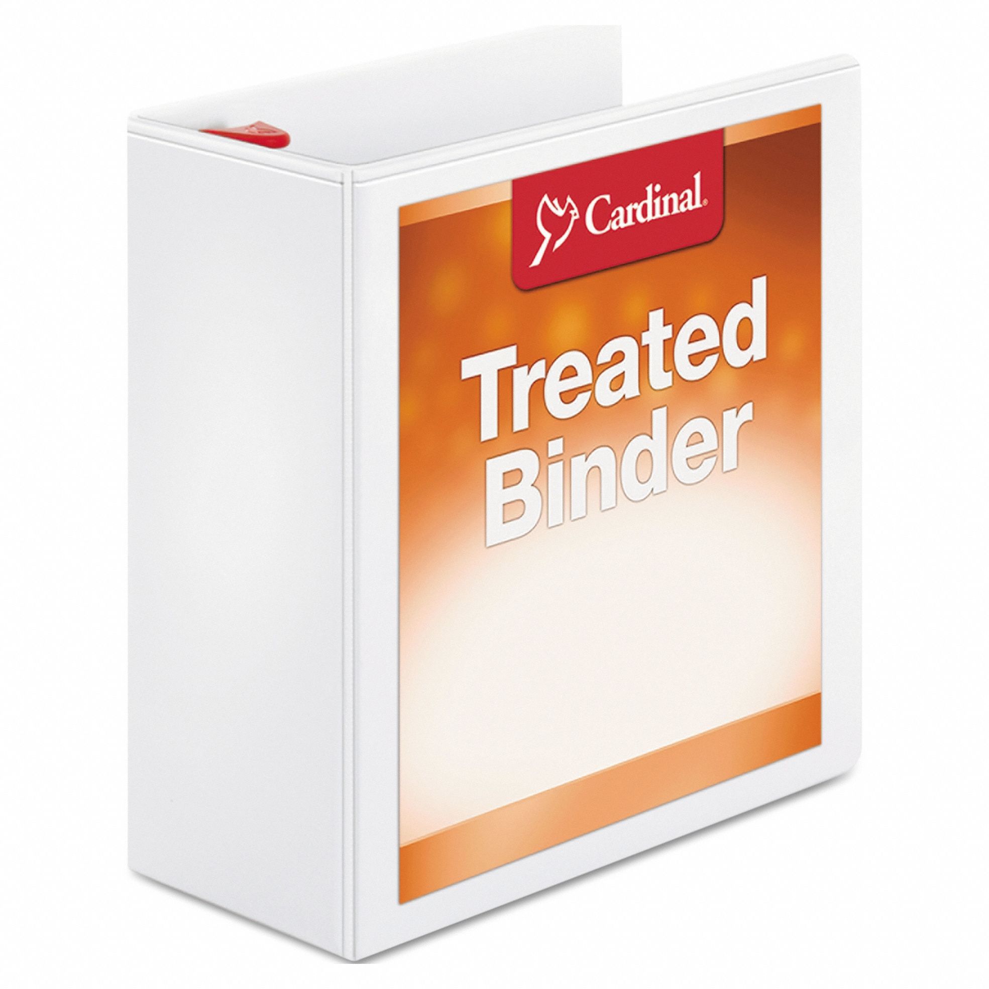 Binder Treated D-Ring 4 White
