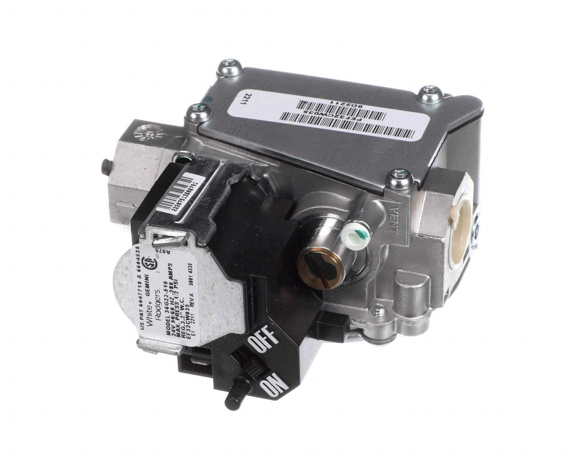 Gas Valve 1/2 Natural 24V 3.2 WC