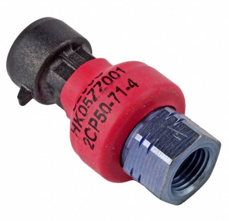 CARRIER Pressure Transducer: Mfr Part # HK05ZZ001. Key specifications — Manufacturer Part Number: HK05ZZ001; Product Type: Electronic Pressure Transducer.