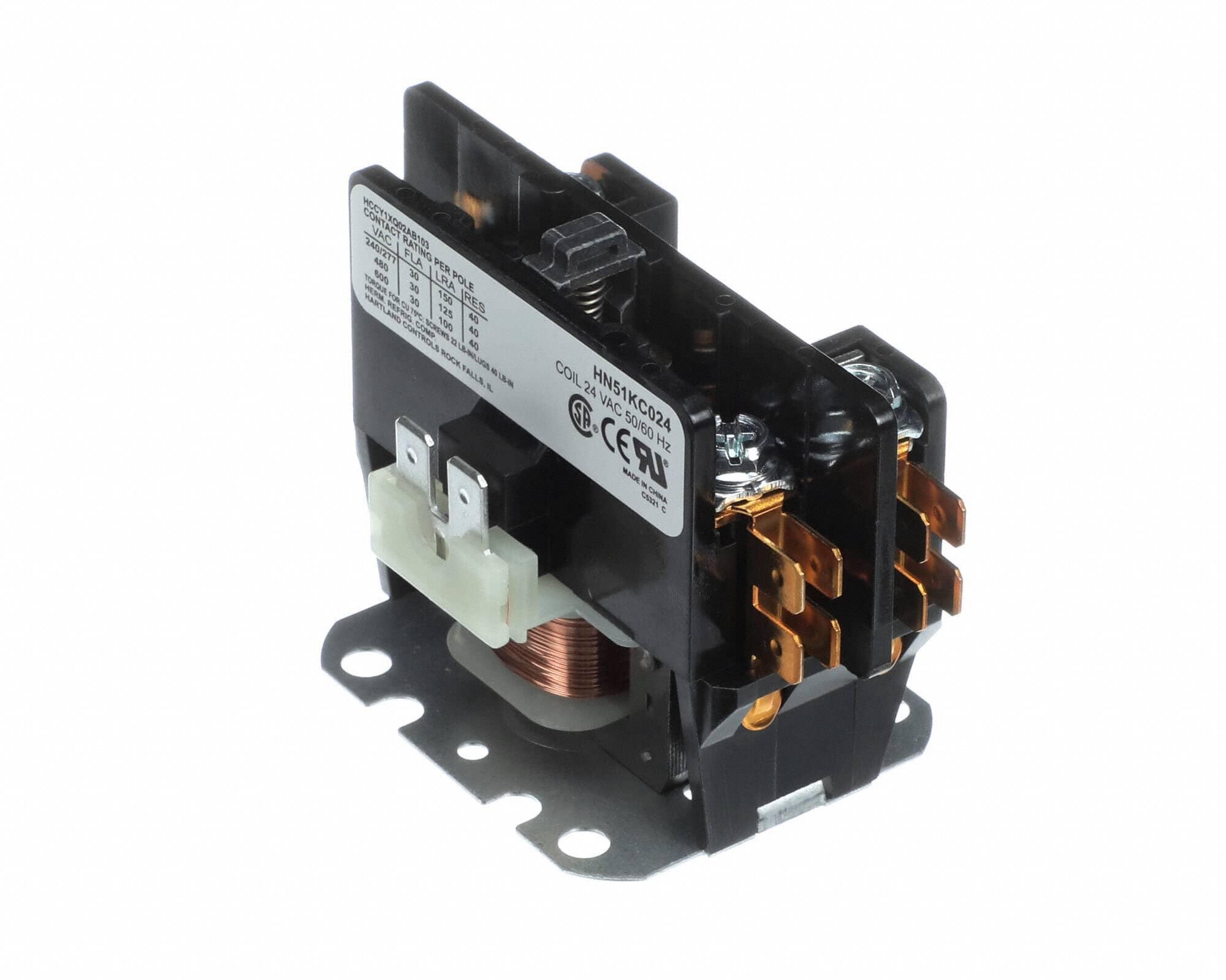 CARRIER Contactor: Mfr Part # HN51KC024. Key specifications — Manufacturer Part Number: HN51KC024; Product Type: Contactor.