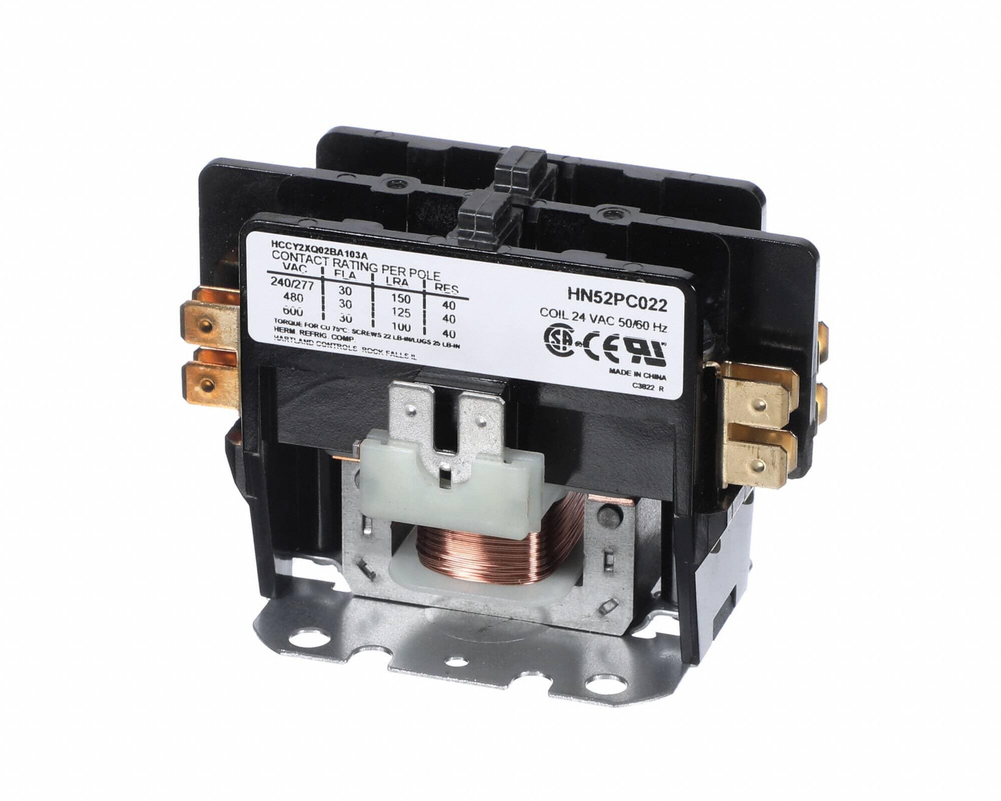 Contactor 2P 30A 24V