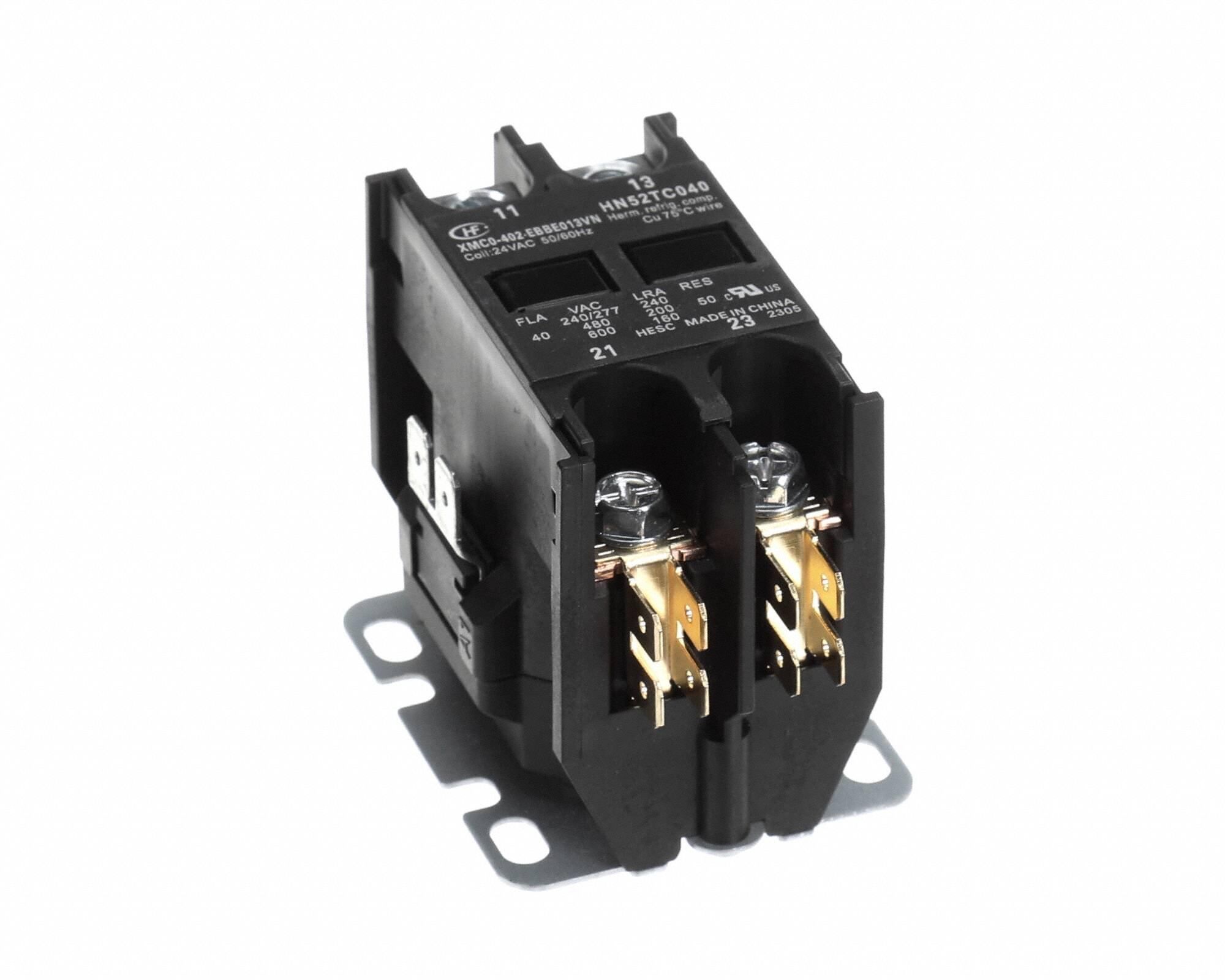 Contactor 24V Coil 2P 40Amp